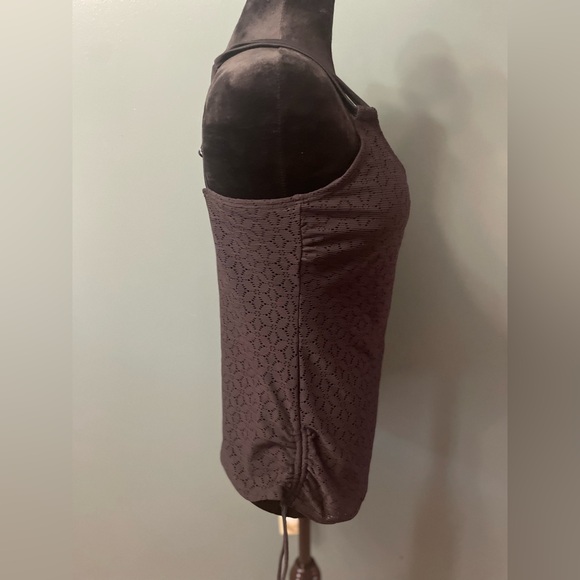 Scoop Neck Crochet Tankini - Picture 3 of 7